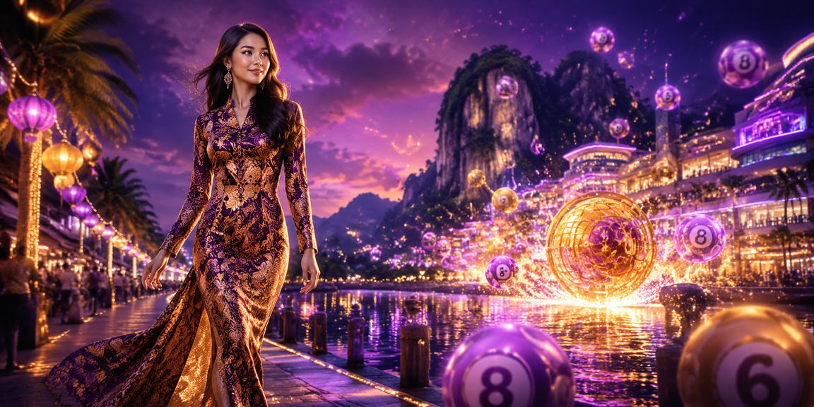 Paparan permainan loteri bertema batik Ipoh di platform dalam talian 3200 untuk pengguna Malaysia