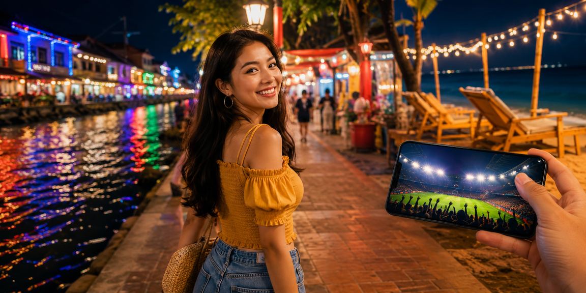 Pengguna Malaysia di Melaka bermain kasino dalam talian melalui platform mudah alih 3200 dengan mudah