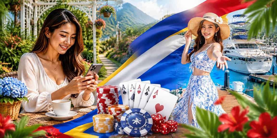 Permainan poker dalam talian gaya Melayu Malaysia dengan grafik kad bertema tempatan