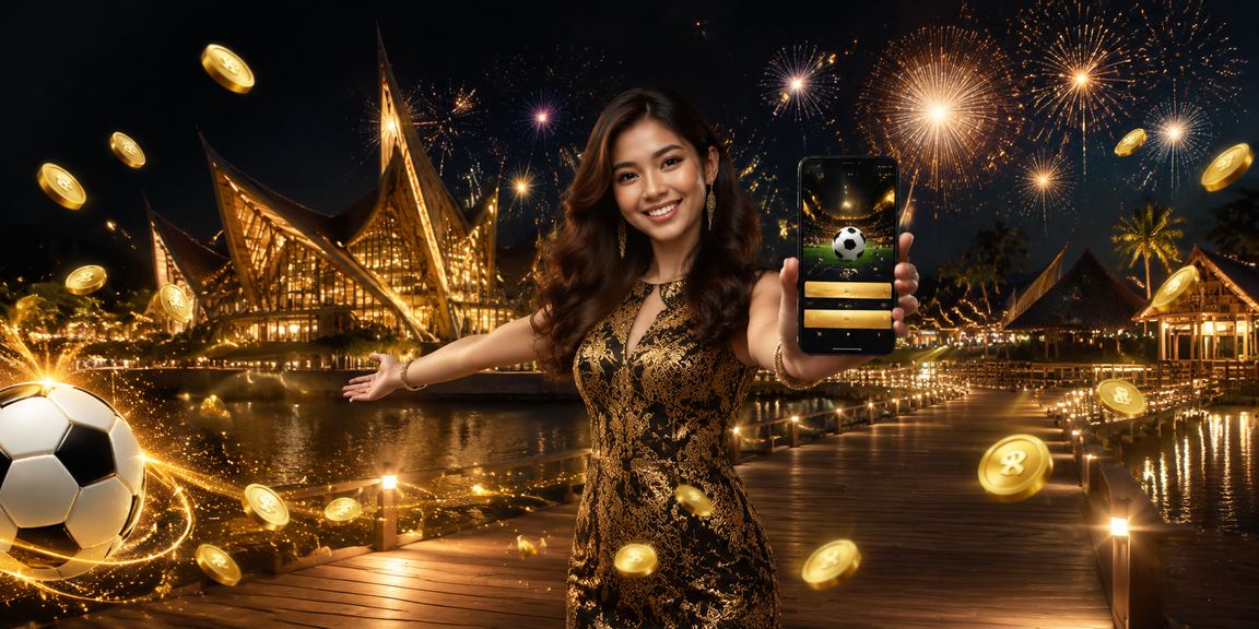 Suasana pertaruhan bola sepak gaya Melayu di Sarawak dengan paparan keputusan perlawanan